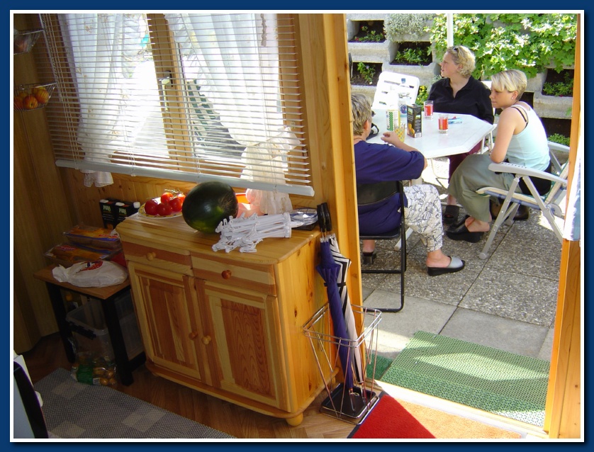 Kaeslin's Wohnwagen Eingang